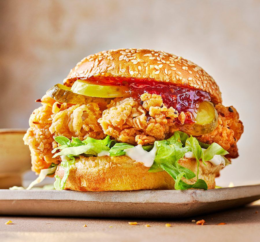 Çıtır Tavuk Burger (1 adet)